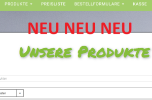 Read more about the article Alles Neu macht der Mai: Preise, Bestellformulare, Artikelnummern.