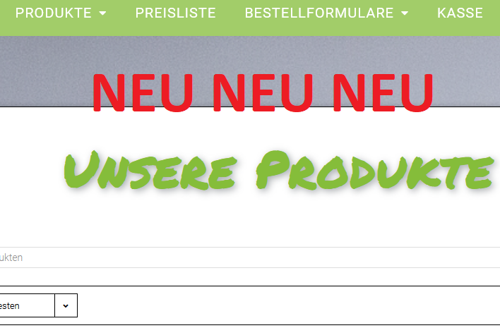 Sie betrachten gerade Alles Neu macht der Mai: Preise, Bestellformulare, Artikelnummern.