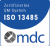 mdc_Plakette_ISO13485_d